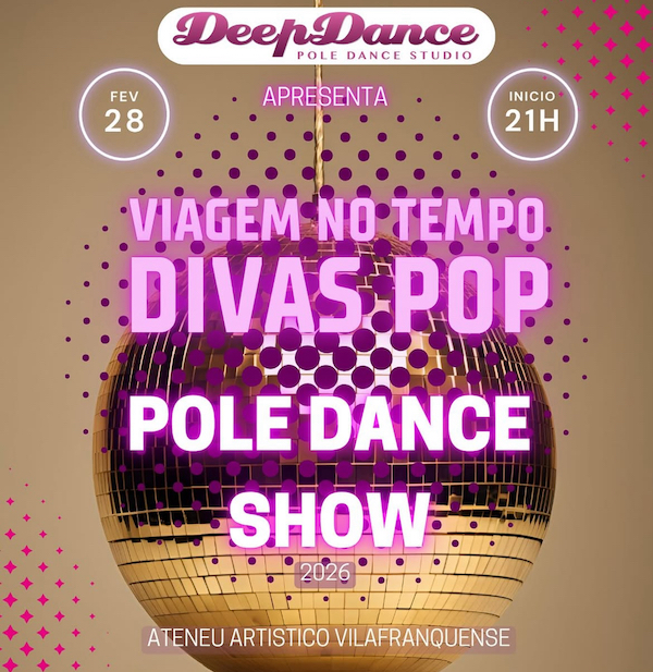 Pole Dance Show Viagem no Tempo das Divas Pop